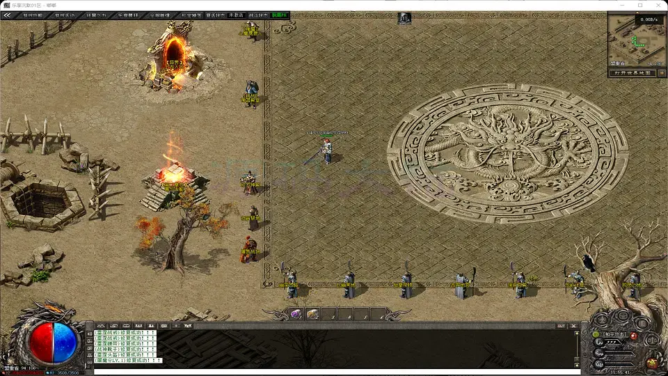 乐享沉默魔魂系统与打怪掉落灵符界面预览