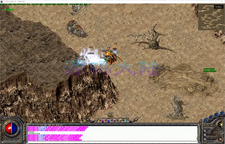 凹凸传奇-三职业服务端性能监测数据与稳定性运行看板演示