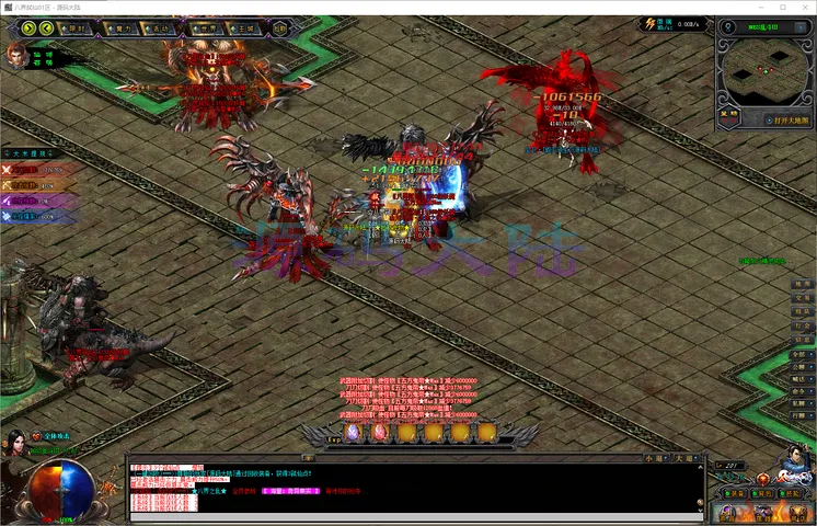 八界弒仙终极装备展示，全图 BOSS 皆可爆出顶级神器装备