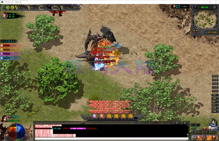 八界弒仙沙巴克激情场面，百人同屏竞技依然保持丝滑流畅