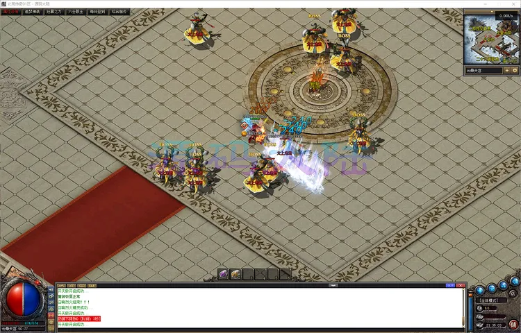 北荒沉默单职业地图参数优化，全地图动态刷怪逻辑开启