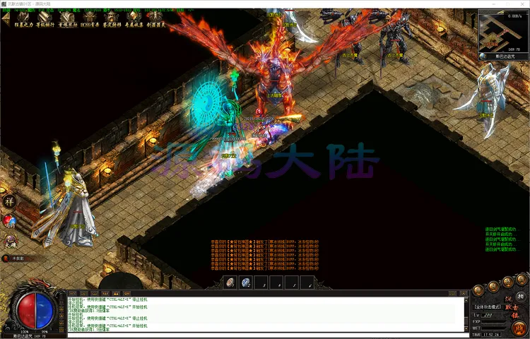 沉默古镇-单职业极速全屏拾取与自动回收效率演示