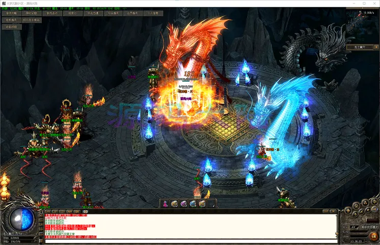 大梦沉默三职业海外仙域地图探索，挑战橙色顶级首领爆出神装