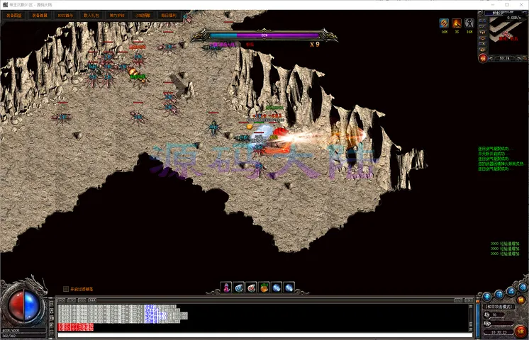 帝王沉默-三职业智能辅助设置界面与全图自动挂机实测预览