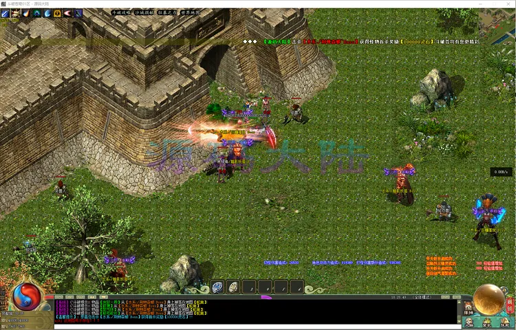 斗破苍穹-单职业背包神器功能集成与打怪点商城界面预览