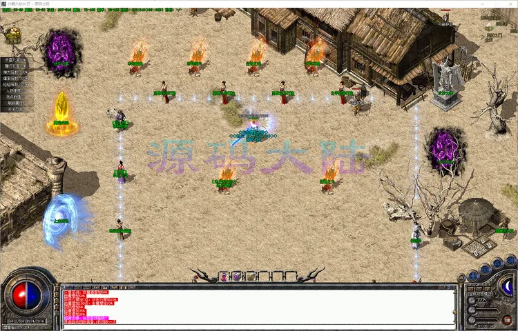 伏羲八卦三职业自动回收与挂机界面，展示全开背包格子