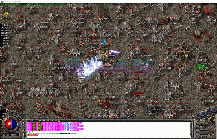 伏羲八卦全民砸蛋活动现场，爆出海量装备与升级材料