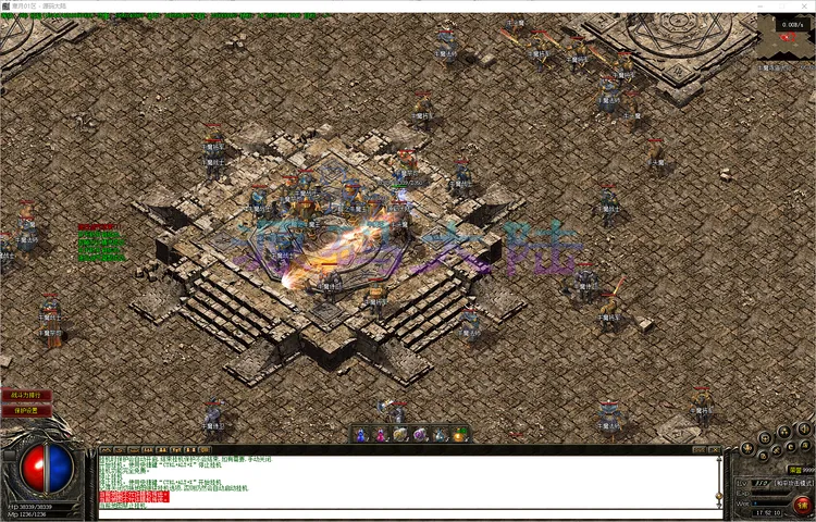 寒月传奇-三职业开局福利领取展示与双货币系统监测看板