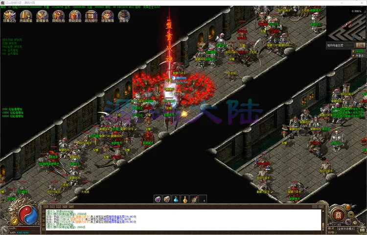 江山在线-单职业无限容量仓库插件系统与长线材料堆积演示