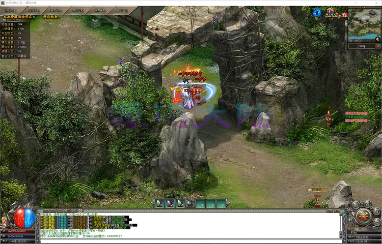 剑侠归来五行强化系统展示，通过属性博弈提升对BOSS的切割伤害