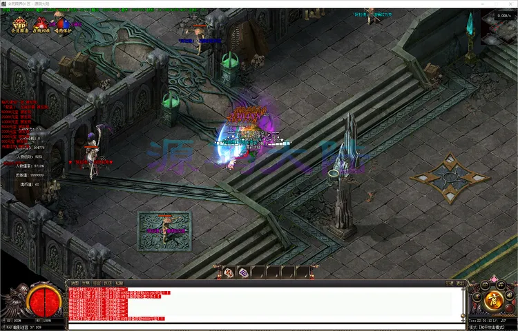 决死限界-单职业传奇全服玩家最终成神大合影与专属神器合影