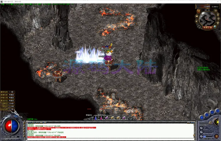 乐都沉默-三职业玲珑秘境场景展示与散人快速打宝材料收益