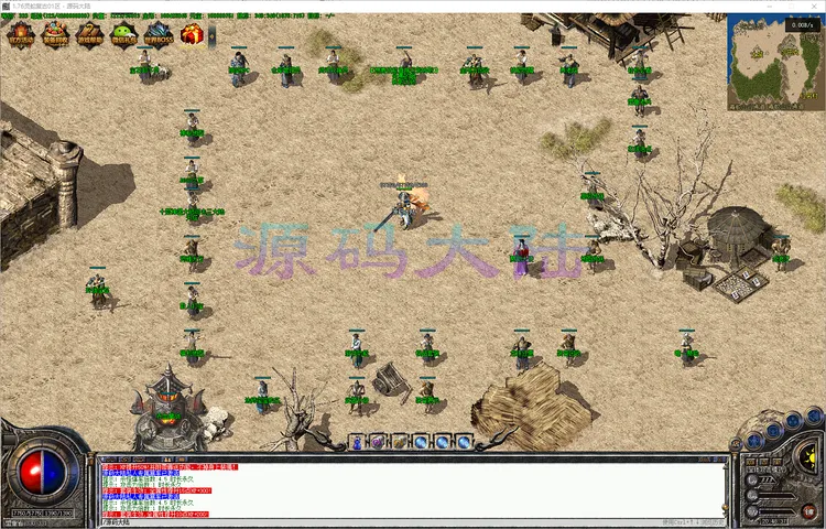 灵蛇复古-三职业 366M 补丁下的高清灵兽模型与场景渲染效果预览