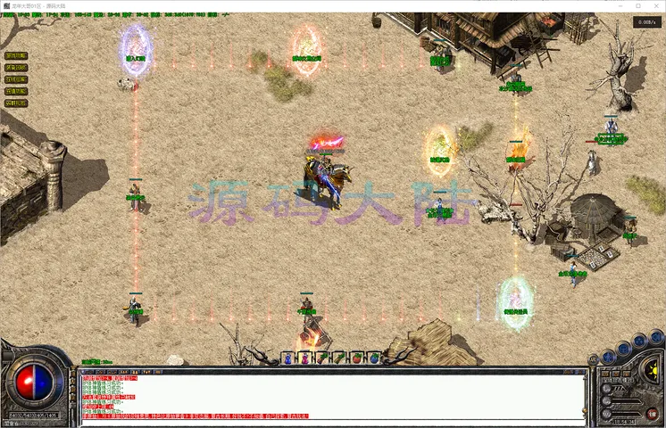 龙年大哥-三职业 6.04G 高清补丁下的幻境地图与藏宝阁场景预览