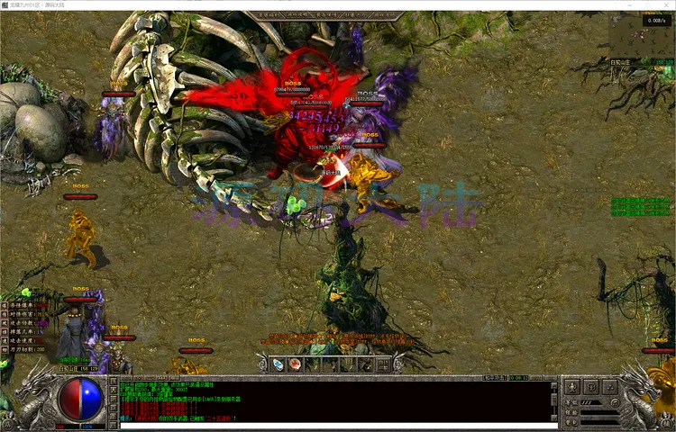 龙耀九州-单职业唯一幸运系统与高爆发属性展示