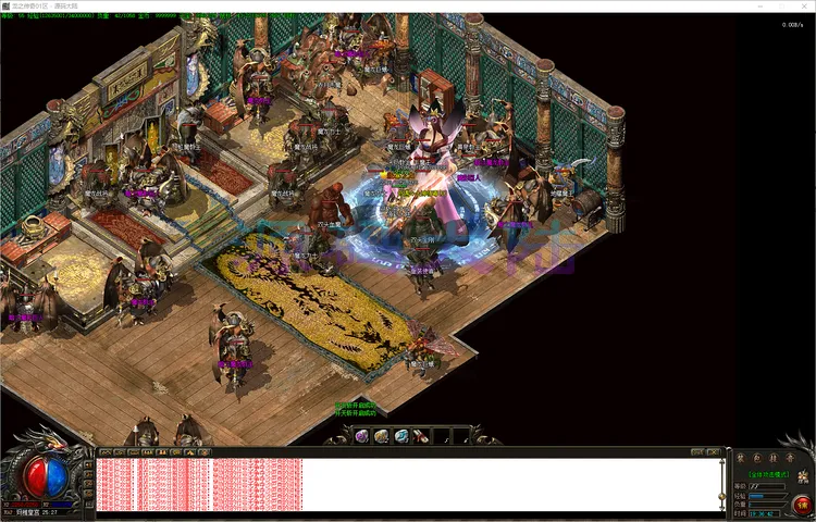 龙之传奇-三职业多大陆传送 NPC 界面与蛮荒令牌专属地图预览