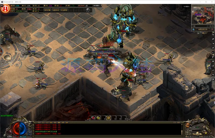 玛法古迹-单职业8大成就大陆场景与剧情副本挑战展示