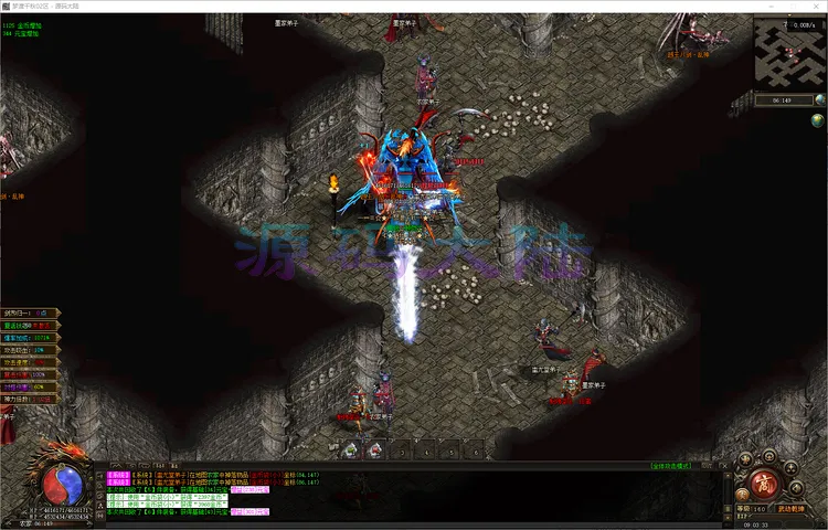 梦渡千秋-单职业至宝炼化系统与神剑融合界面展示