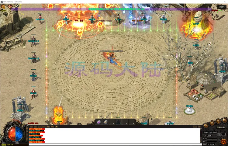 明月沉默-单职业17.5G高清重构地图与精修UI演示