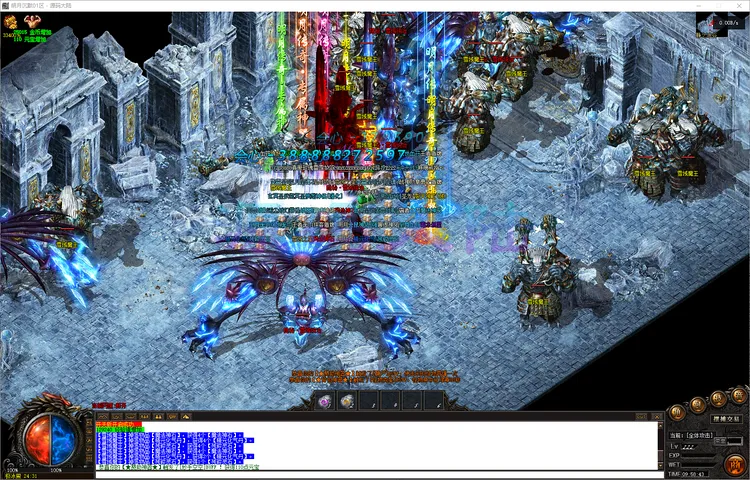 明月沉默-单职业全服终极神兵合影与剧情圆满大赏