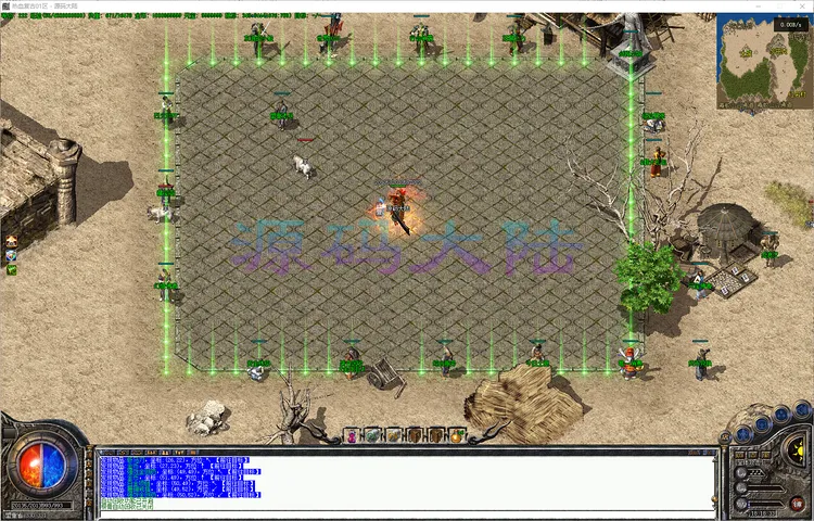 热血复古-三职业友谊小船进阶路径与兄弟传送功能演示