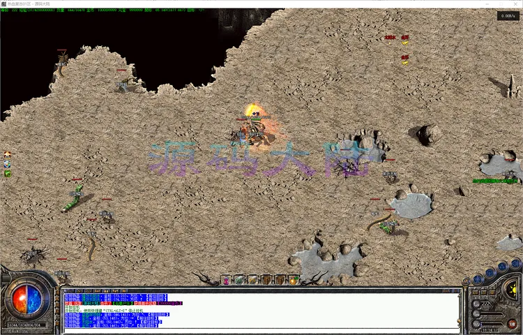 热血复古-三职业经典复刻地图展示与精英怪刷新逻辑说明