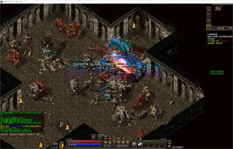 神宵传奇-三职业服务端性能监测数据与稳定性运行看板