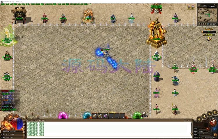 失落编年史-单职业超大型高清地图场景与动态环境预览