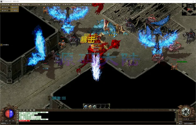 天下长宁-单职业祈福系统界面与高级 BUFF 效果演示