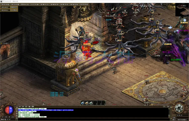 天下长宁-单职业神技进阶效果与自动化辅助系统监测看板