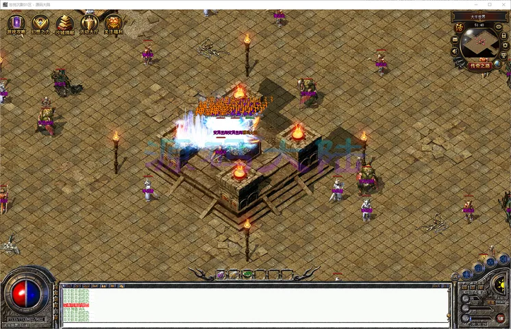 忘忧沉默-三职业精简化大陆架构分布与核心转生区功能入口