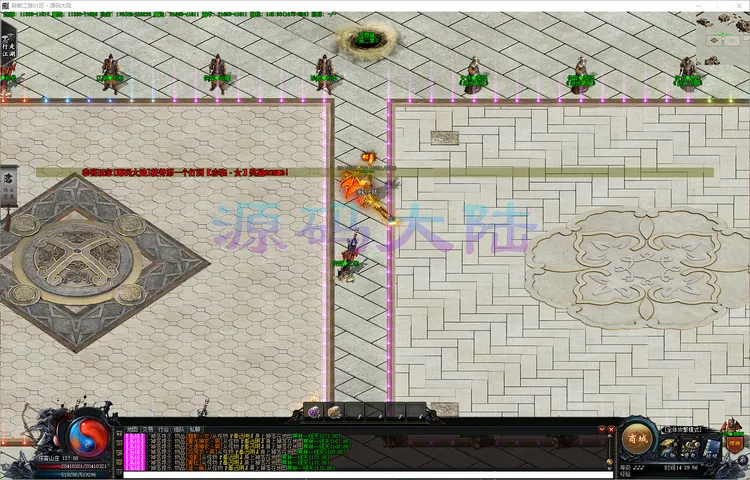 笑傲江湖-单职业高清武侠场景渲染与场景地图演示