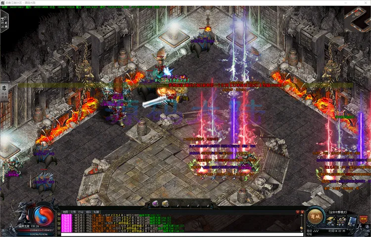 笑傲江湖-单职业代金券全图掉落与资源兑换系统展示