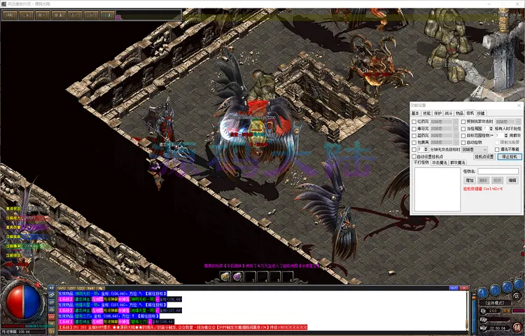 遗忘神器动态刷怪逻辑演示，智能检测地图怪物数量并实时补给