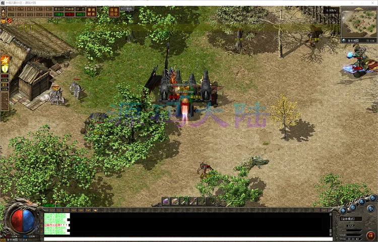 永恒沉默-三职业服务端性能压测与自动回收回收功能实测