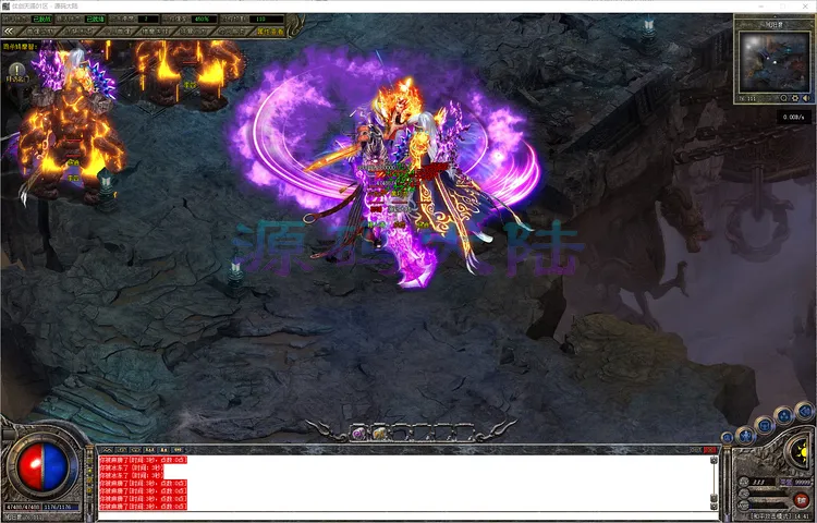 仗剑天涯-单职业服务端 M2 运行状态监测与纯净底端预览