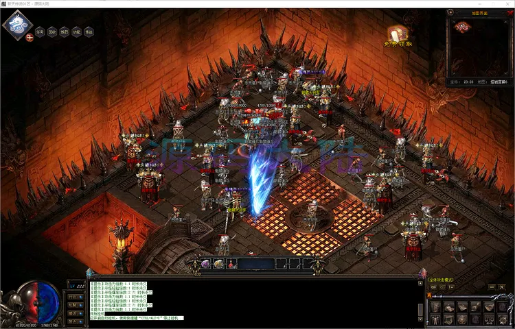 斩天传说-三职业高清地图素材修复与 NewopUI 界面视觉看板